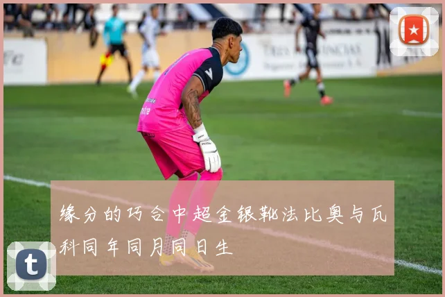 缘分的巧合中超金银靴法比奥与瓦科同年同月同日生